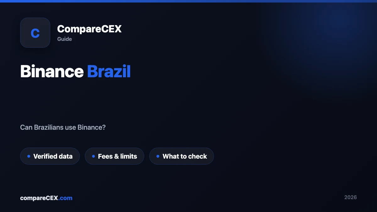 Binance Brazil: fees, KYC, P2P and safety for 2026