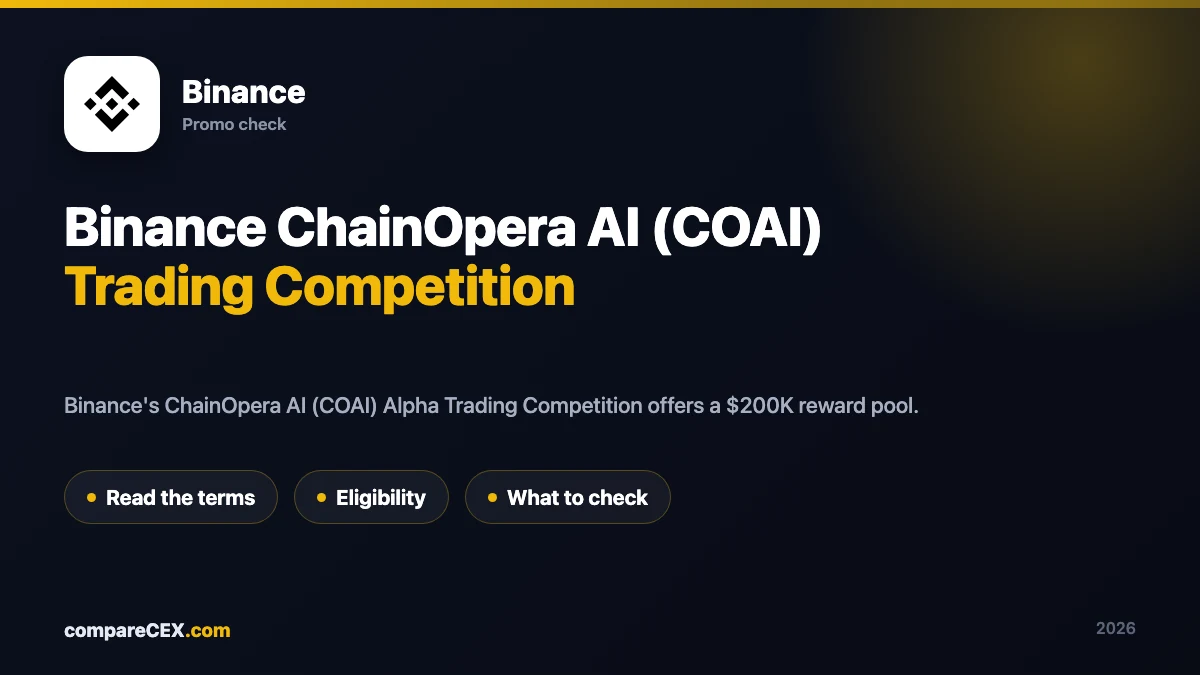 Binance promo event hero image