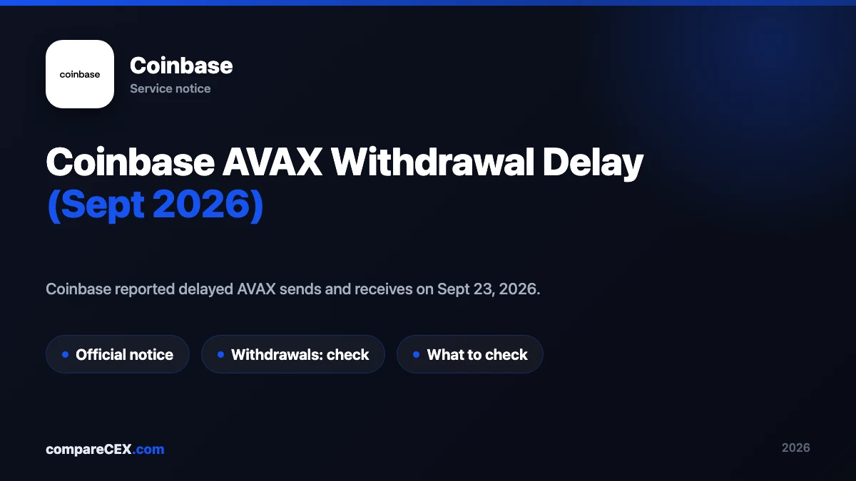 Coinbase Avalanche withdrawal delay incident